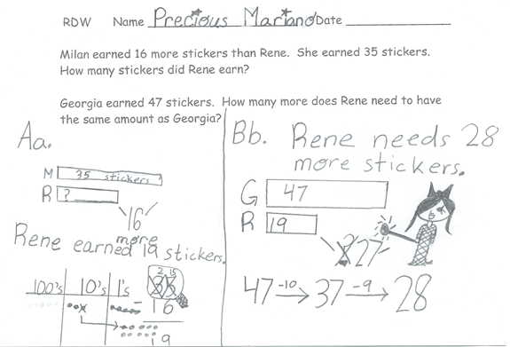 Problem Solving the RDW Way - Eureka Math - Medium