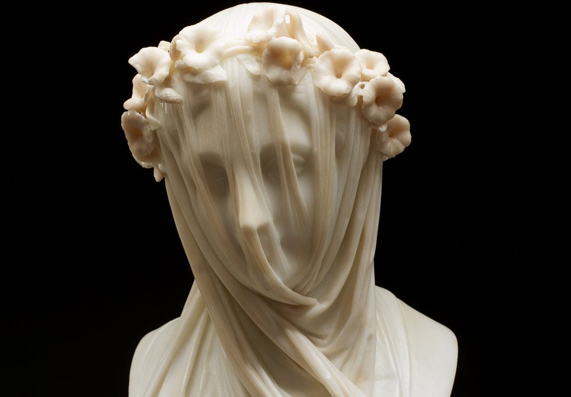 Secrets of the Veiled Ladies. These marble masterworks became a… | by  Minneapolis Institute of Art | Minneapolis Institute of Art | Medium