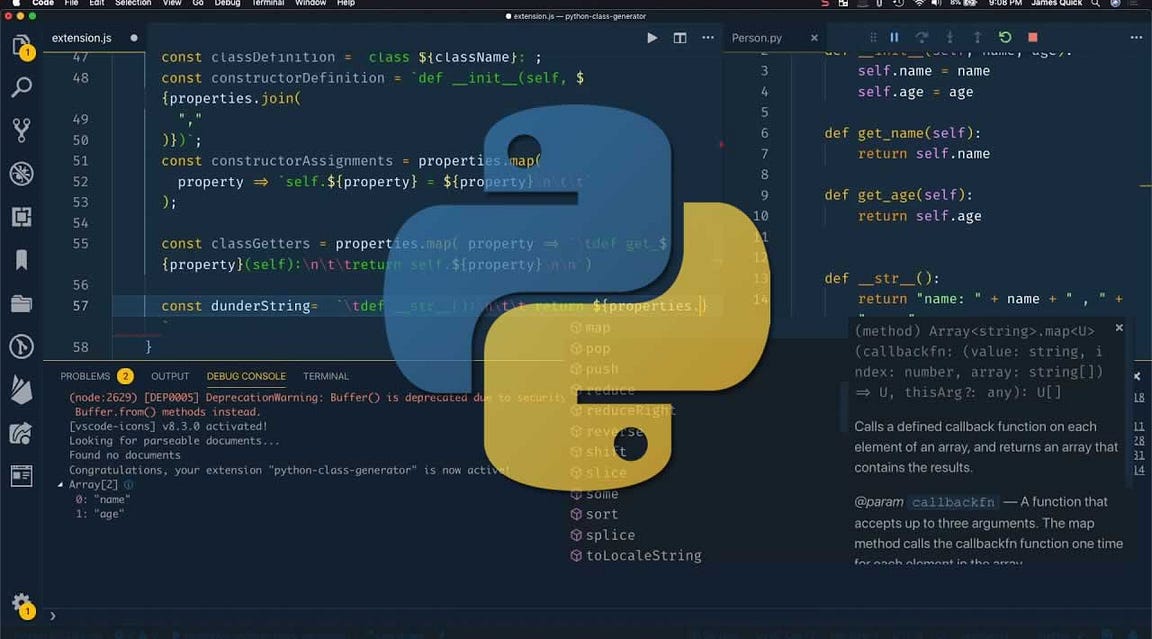 python