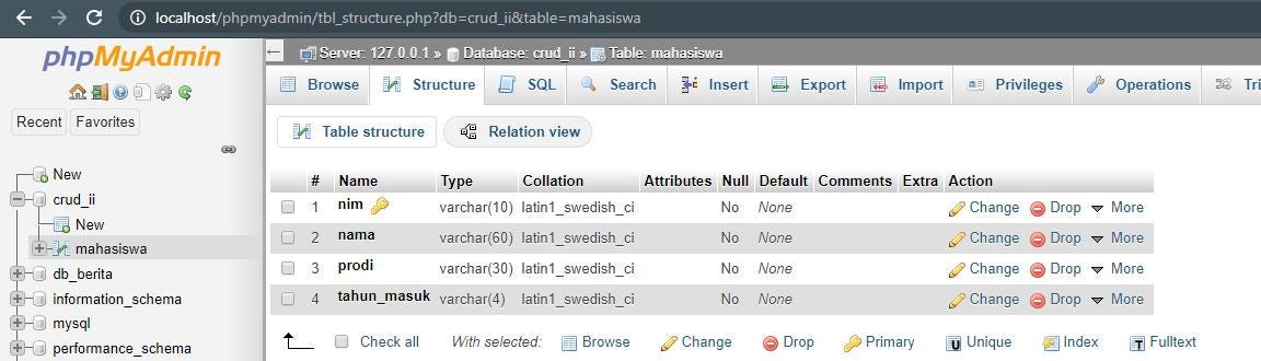 LAPORAN PRAKTIKUM PERTEMUAN 8: PEMROGRAMAN WEB SERVER SIDE | By Ade ...