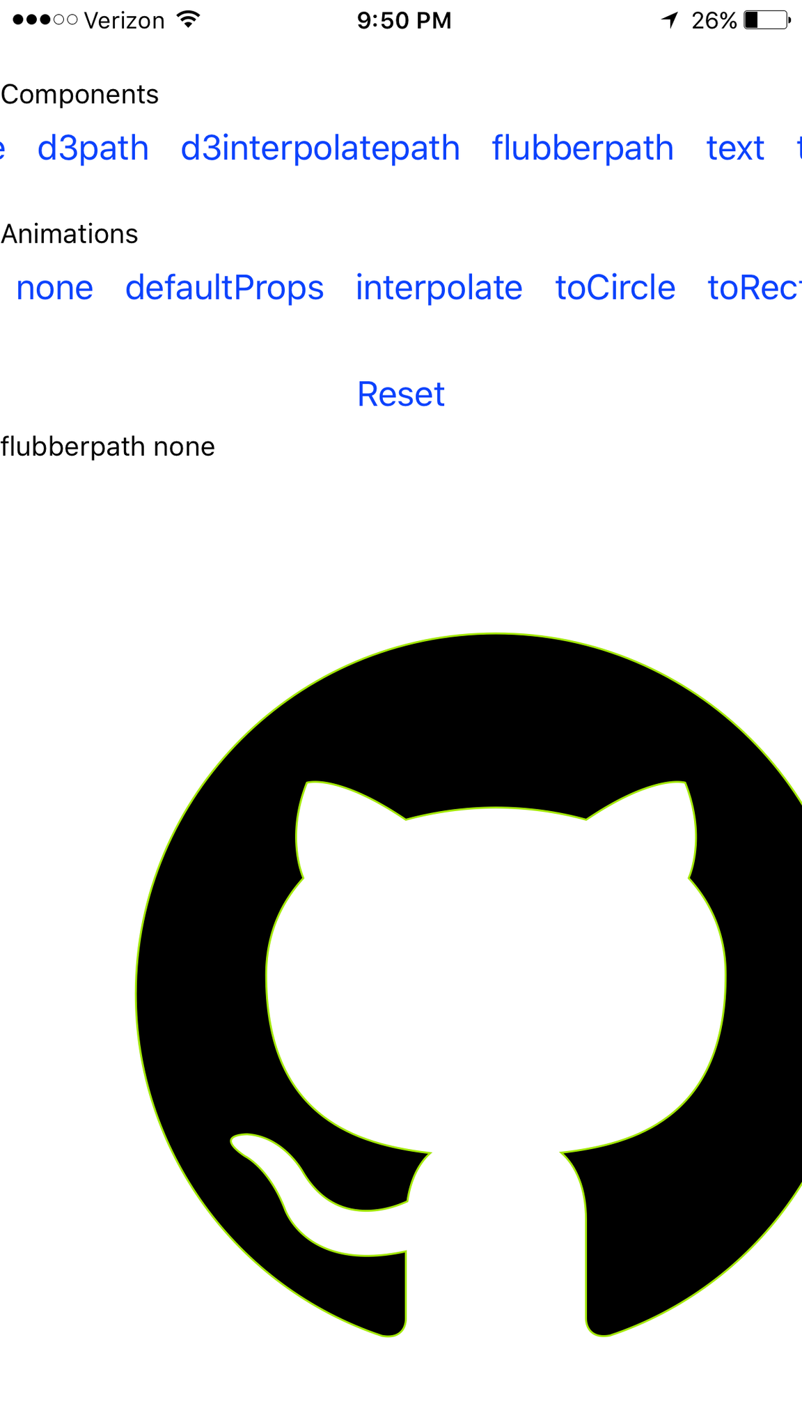 Download React-Native-Svg-Charts Animate Points