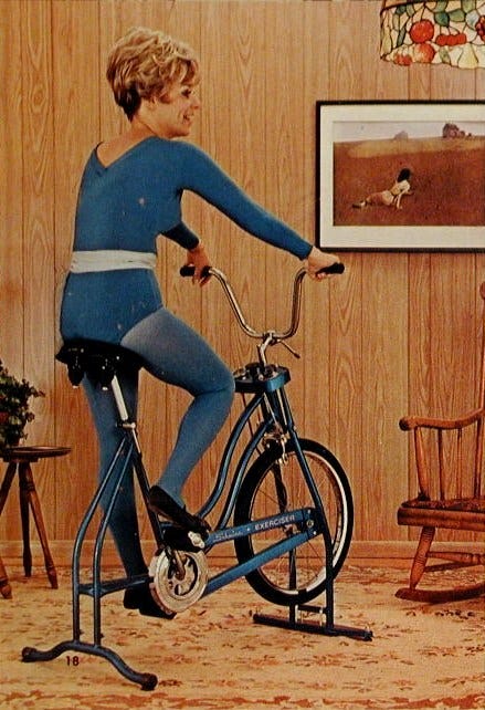 schwinn retro exercise bike