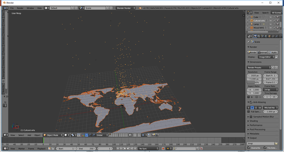 From QGIS to Blender: Visualizing and Creating Georeferenced 3D models | by  Hina Zaidi | Digital Heritage | Medium