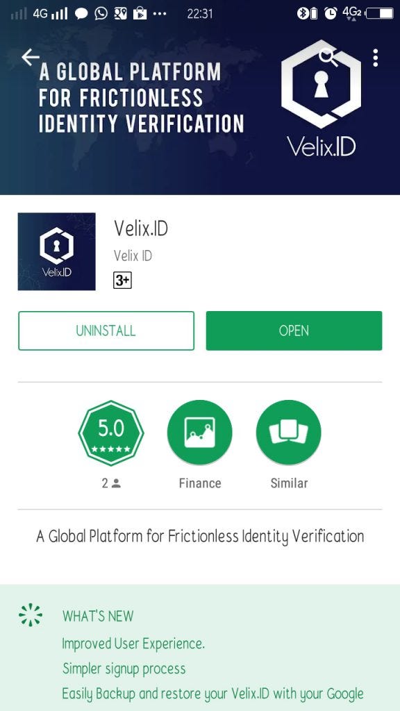 Velix.ID MVP is out on Google Play Store. Download Now! | by Velix ID ...