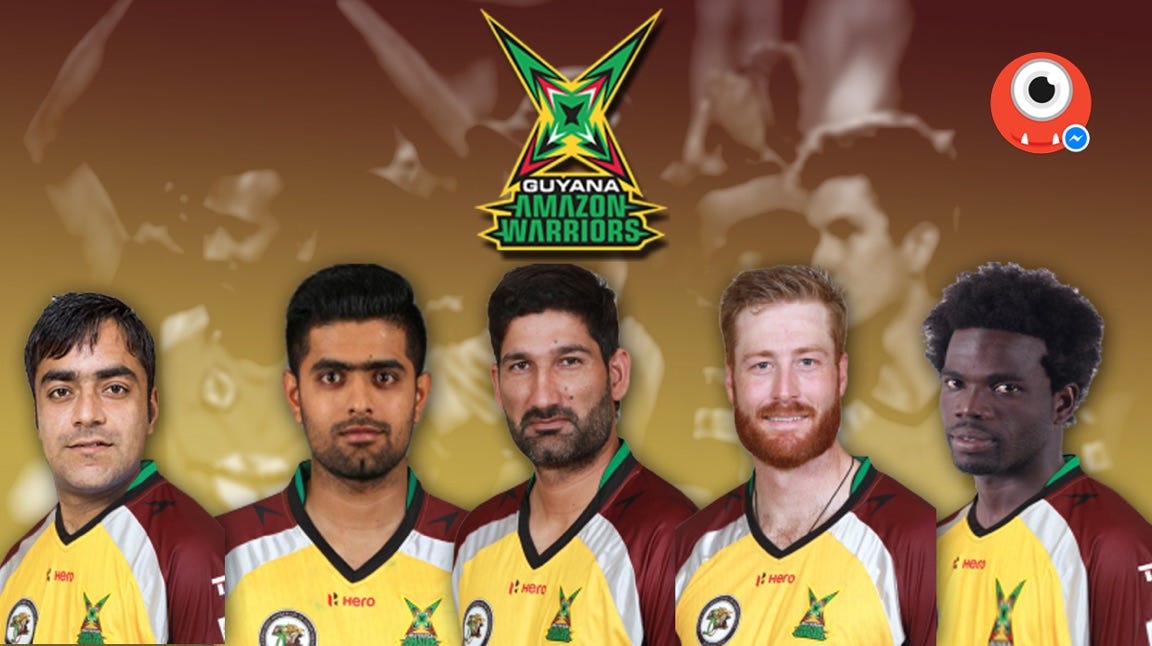 guyana amazon warriors jersey