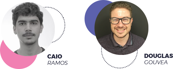 Caio Ramos e Douglas Gouvea