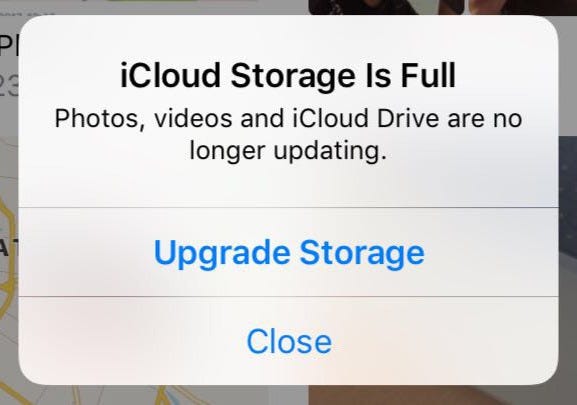 iCloud's Paltry 5GB Free Storage Plan. | by Jamie Sergeant | Medium