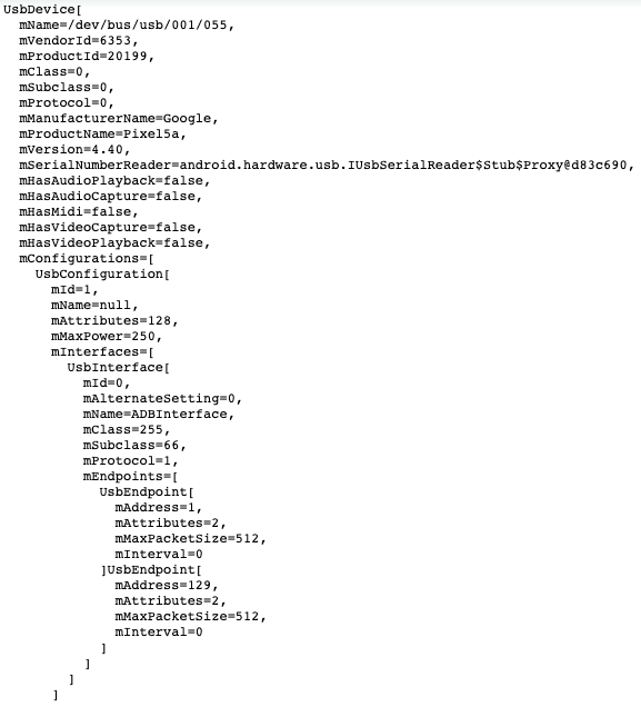 Listening for devices connected via usb by And Rey Medium