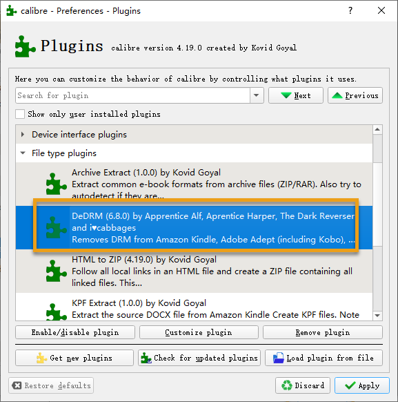 how to install dedrm calibre how to install dedrm calibre