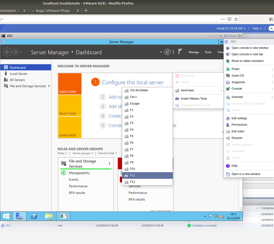 Wmware ESXI Ctrl+Alt+Del. Merhaba, | by Tugce Nur | Medium