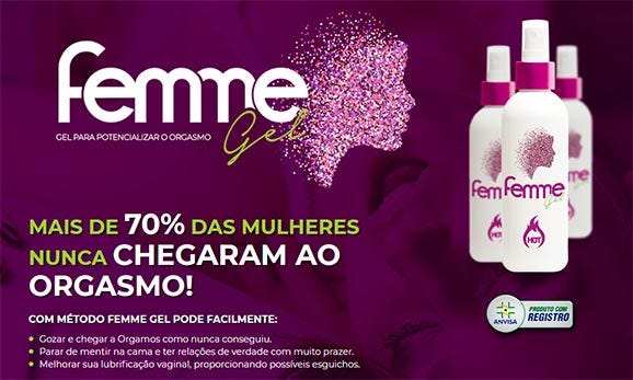 Femme Gel Funciona Vale a Pena, Aumenta Mesmo o Orgasmo Feminino? | by  Mirian Andrade | Medium