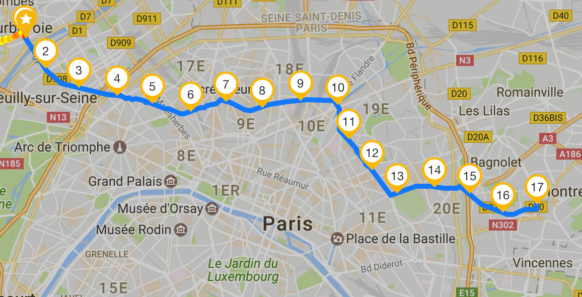 Courbevoie Paris Montreuil A Velo 5 Reflexions By Pierre Andre Medium