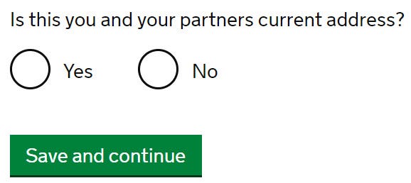 Screencap of question in SET(M) form missing an apostrophe.