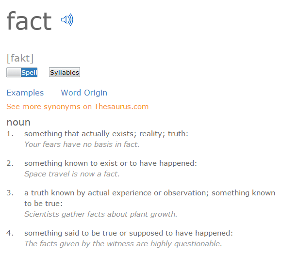 Being Honest Disagreeing With Facts By Craig Medium