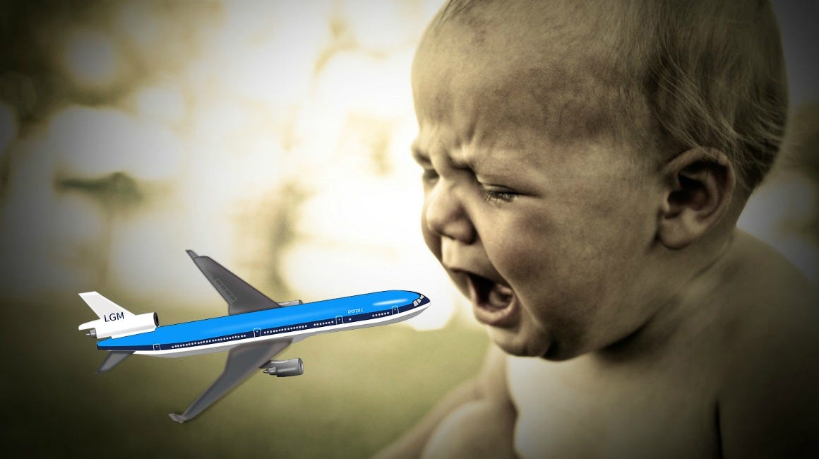 Bad Advice About Babies Who Cry On Planes by Andrea Grimes The
