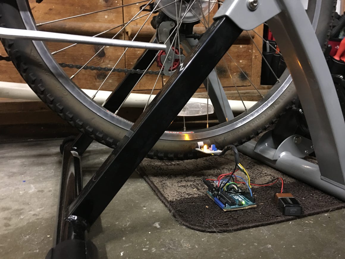 vr cycling trainer