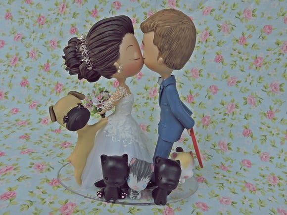 Featured image of post Romantico Noivinhos Para Bolo De Casamento Noivinhos sob medida feitos para voc sob medida