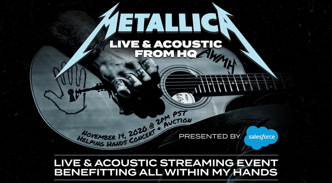 Live Stream Metallica Live Acoustic From Hq 2020 Full Concert By Gajihan Euy Medium