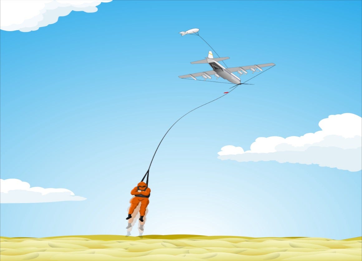 The Skyhook How Humans Are Plucked From the Ground by Daniel