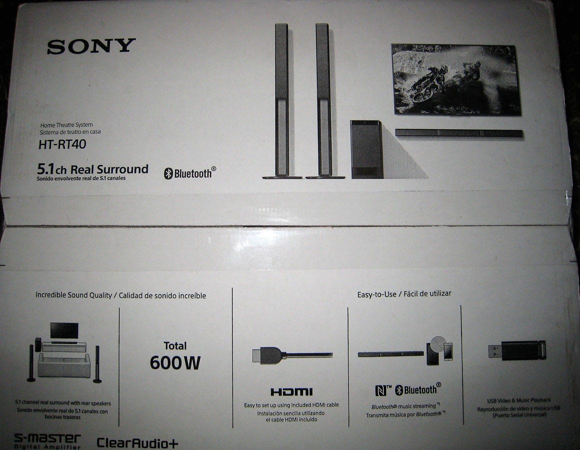 sony ht rt40 setup