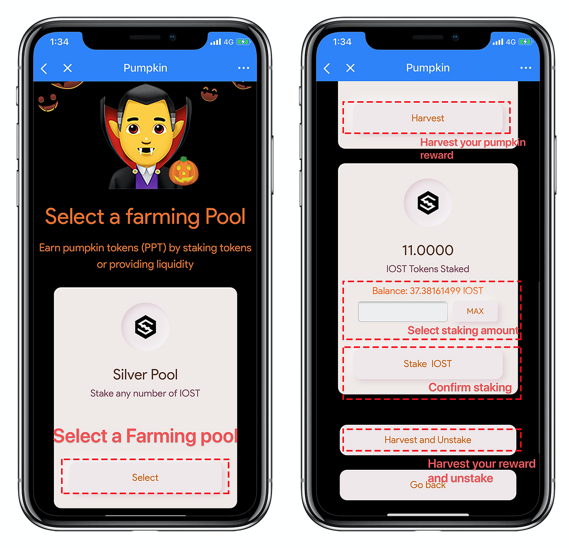 PPT] IOST 디파이, 펌프킨코인 채굴 및 거래 가이드 : 네이버 블로그
