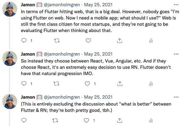 Flutter is better than React Native in all the ways that don’t matter