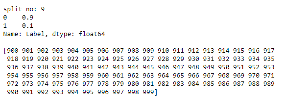Three steps in case of imbalanced data and a close look at the Splitter ...