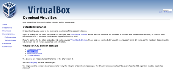 mac os virtualbox image download virtualbox 32bit computer
