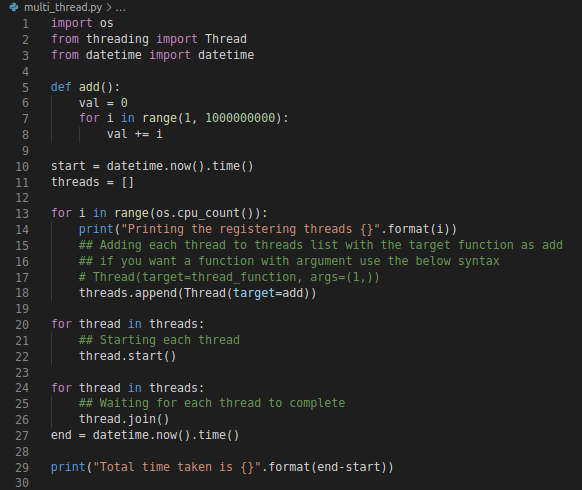 Understanding — Multi Threading, Multi Processing — Python | by Raoof  Naushad | Analytics Vidhya | Medium