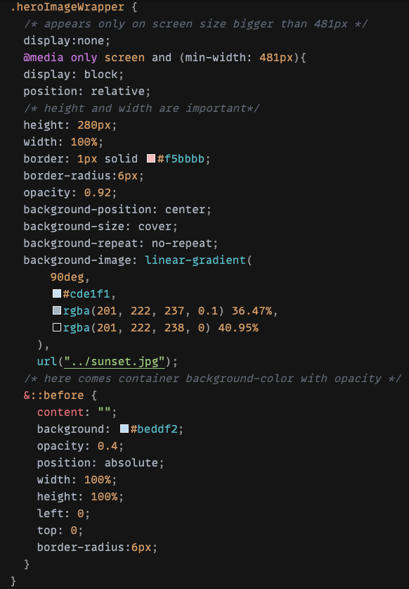 Css trick: add colour and linear-gradient to a background image | by ...