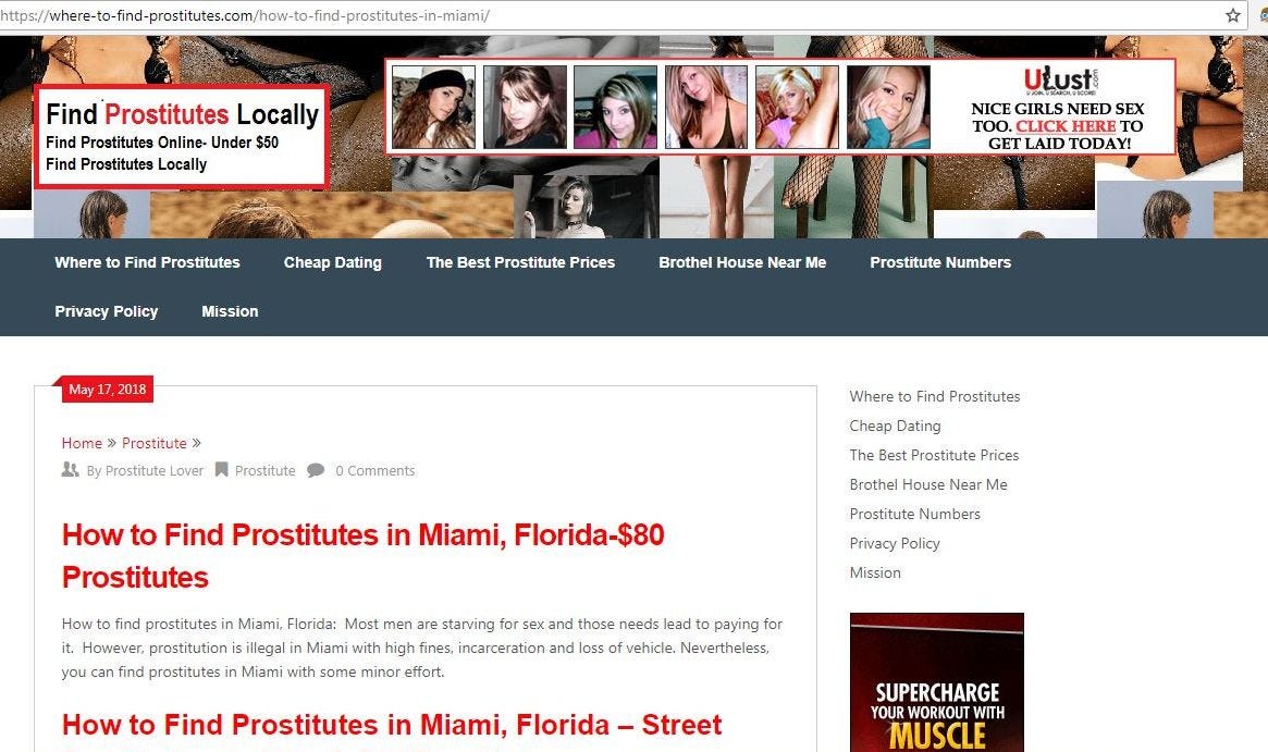 meet prostitutes