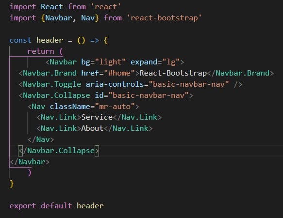 Use React Router Link with Bootstrap | by Manish Mandal | How To React |  Medium
