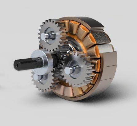 Electric Bike Geared Hub Motors VS 
