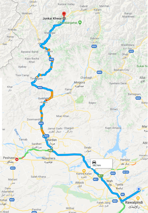 Kumrat Valley Map From Islamabad Journey To Kumrat From Islamabad. It Was Friday Evening, 6:30 Pm. I Was… |  By Arslan Mehboob | Medium