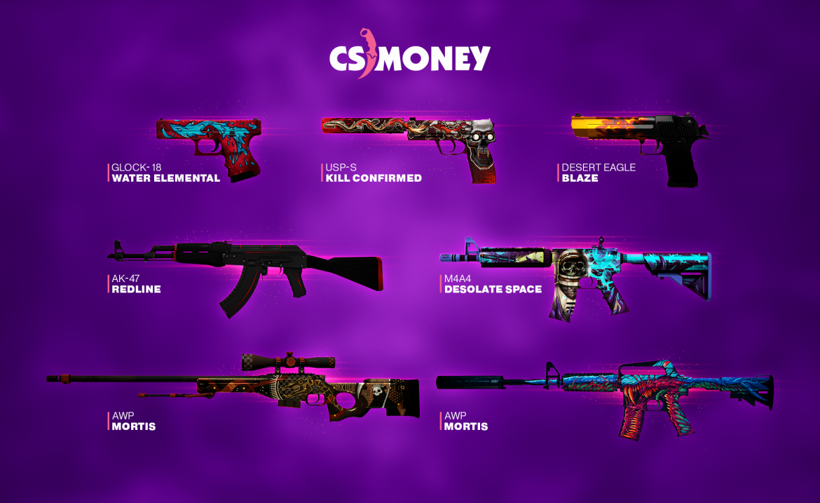 The most popular CS:GO skins. There are more than a thousand… | by Cs.money  | Medium