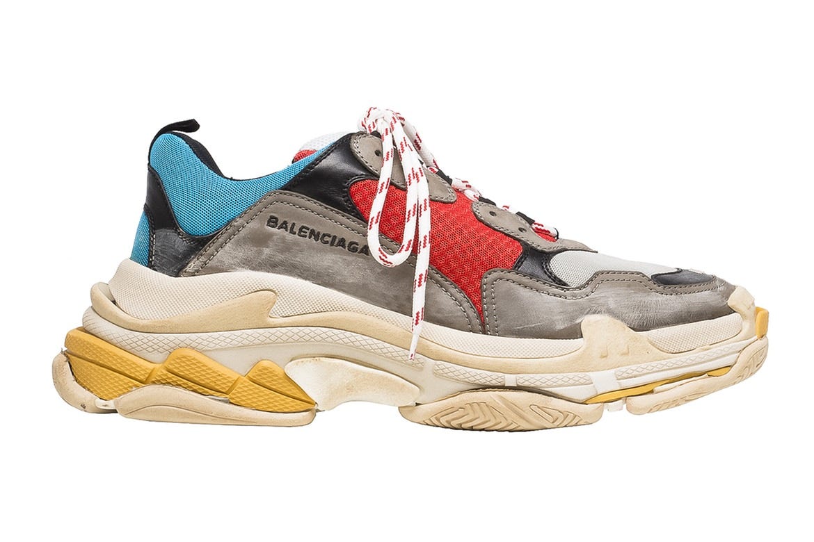 The Triple S shoes, which retail for $795, are extra chunky, multi-soled  sneakers that look like a… | by Anastasiya Chekurova | Medium