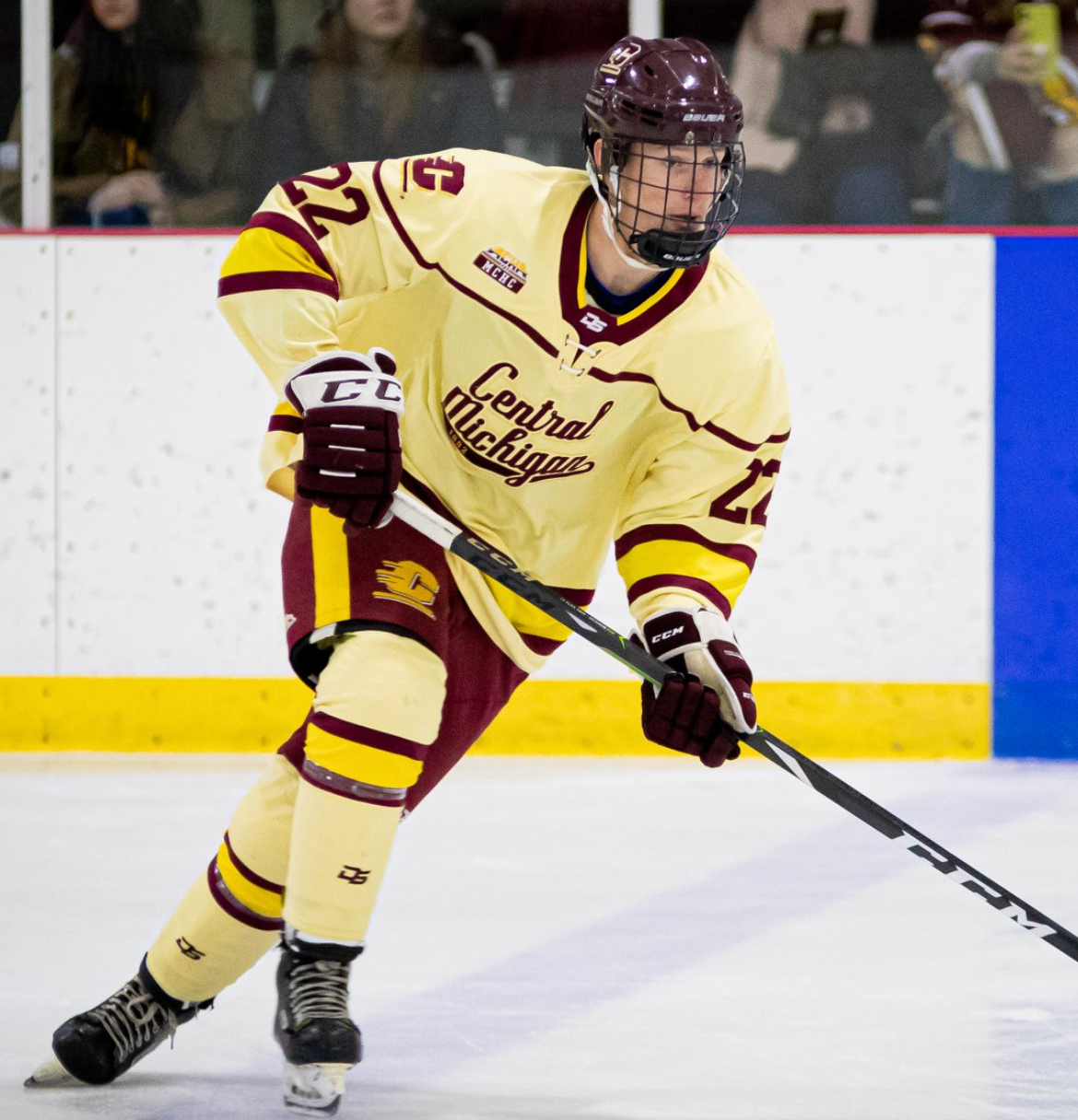 central michigan hockey jersey