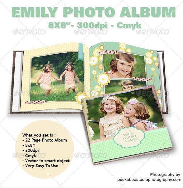 55+ Best Photo Album Templates. Photo Album Templates are mainly used ...