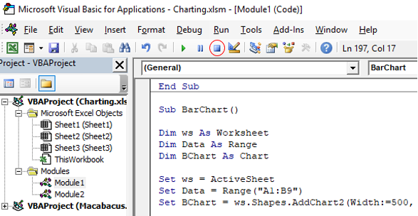 Formatting Excel Graphs Using VBA | by Pendora | The Startup | Medium