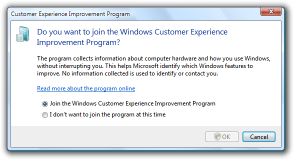 Micosoft dialog message with horrible shadows