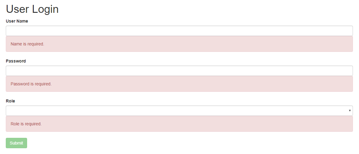 Templatedriven form and its validation by Sarmad Noor Medium