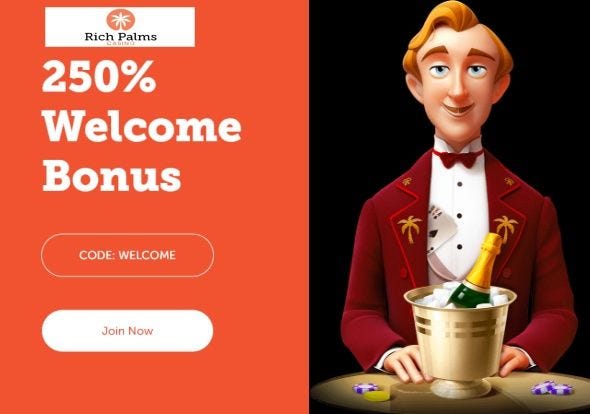 Rich palms casino no deposit codes