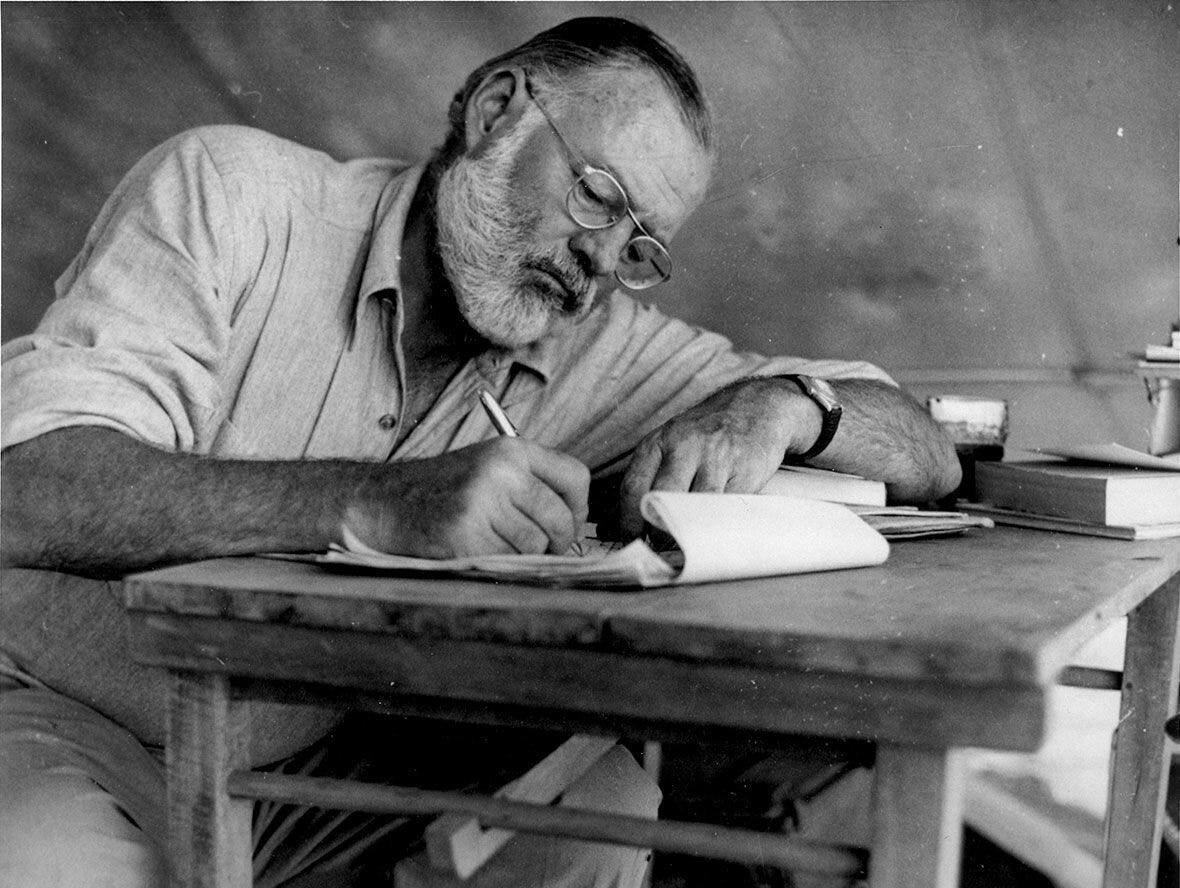 Hemingway on writing in the first person. | by Cole Schafer | Medium