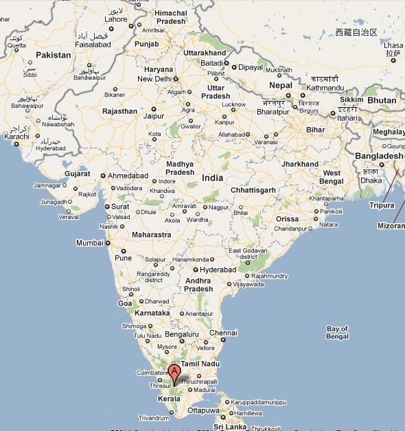 Location Of Kochi In India Map Kochi, India. Brook Was Given The Opportunity As A… | By Katy Milligan |  Medium