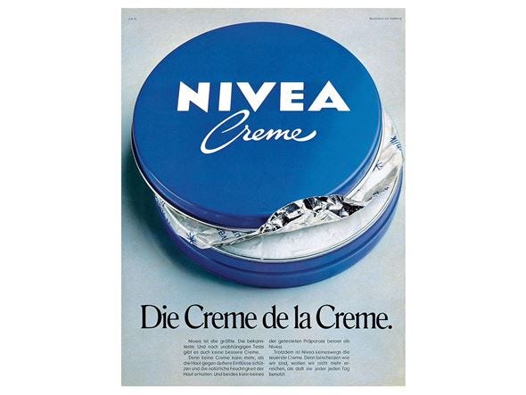 The case of Nivea cream: crème de la crème | by Branding | Slangbusters Blog | Medium