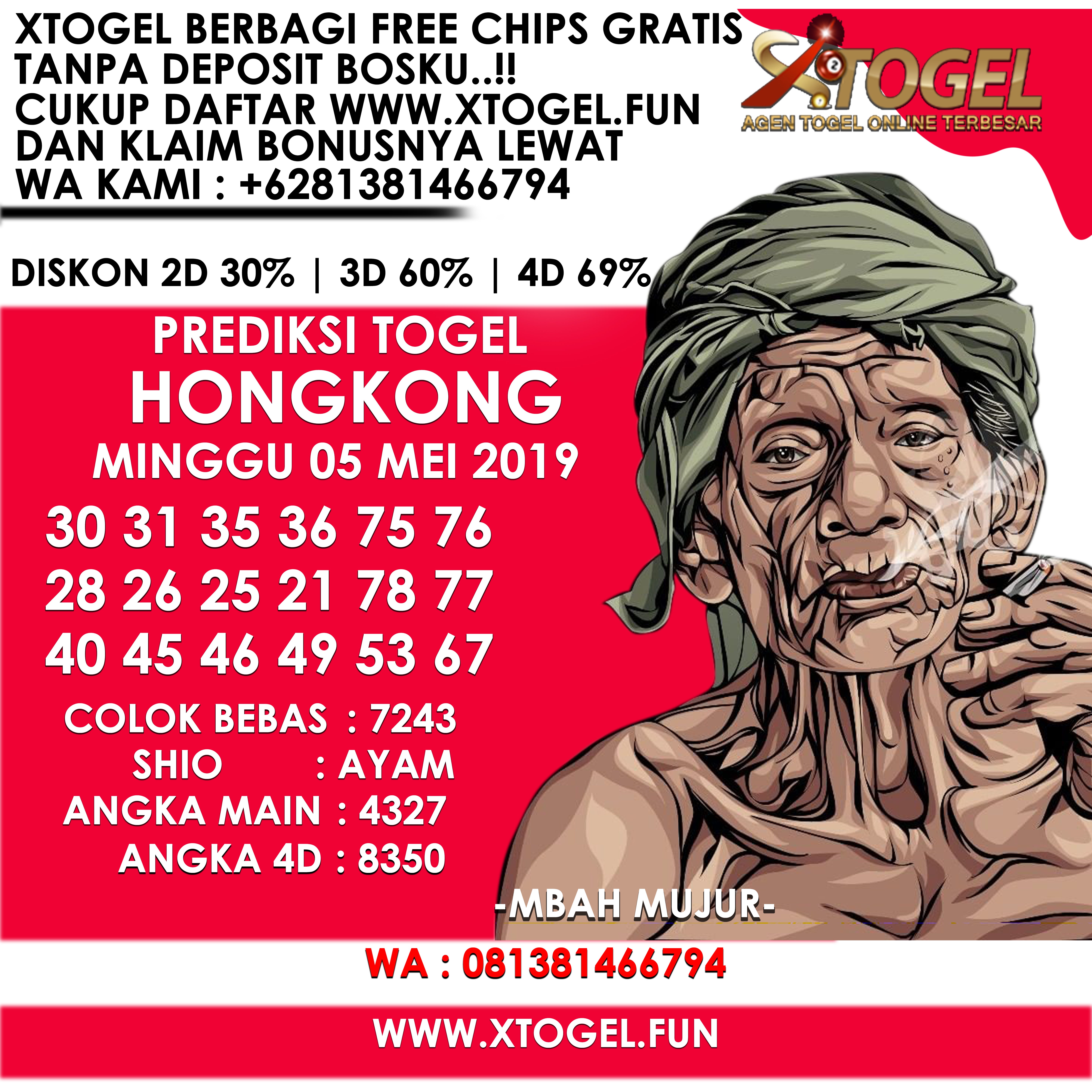 Angka Main Hk 5 Mei 2019 Berbagai Permainan