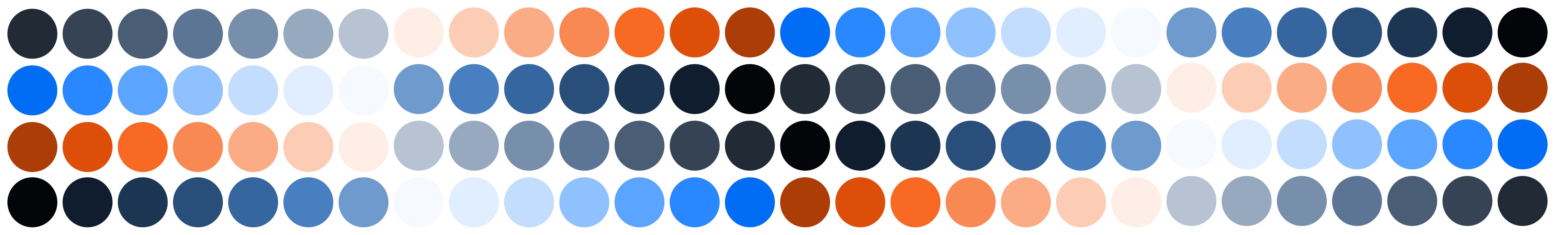 How we achieved an automated color palette that designers and ...