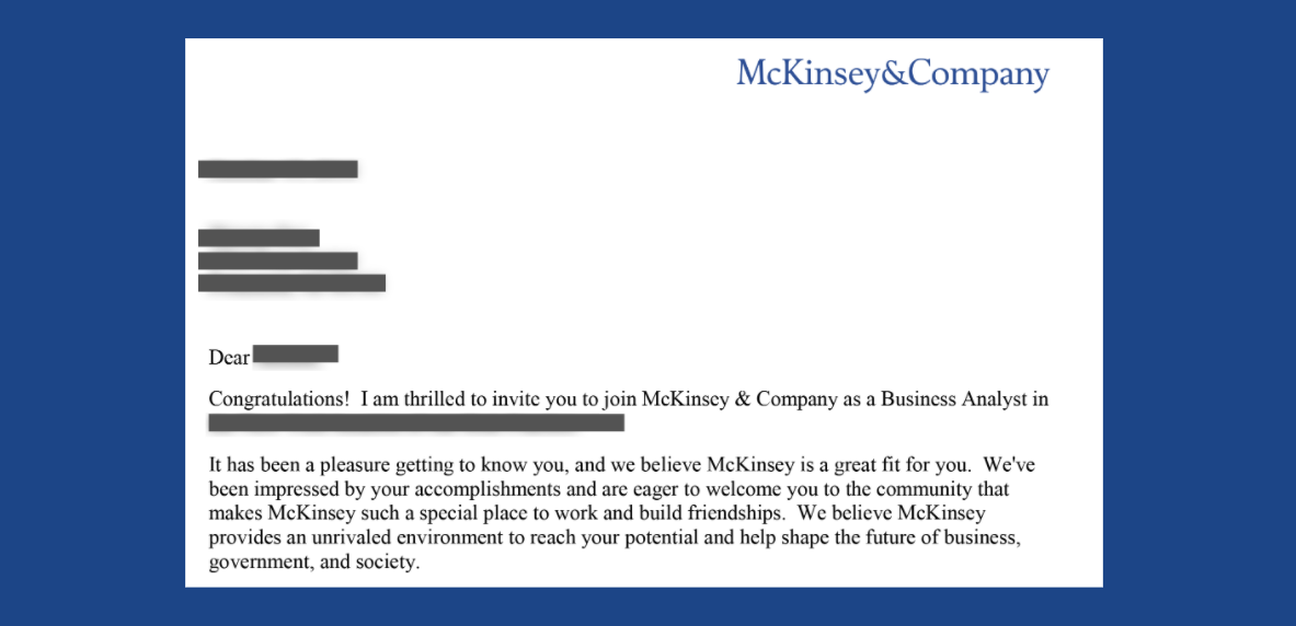How I landed a McKinsey job offer by Jonathan Beckett Medium