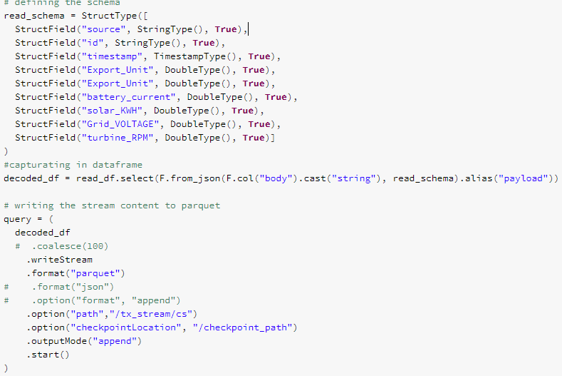 Databricks Structured streaming using EventHub, Kafka & PowerBI